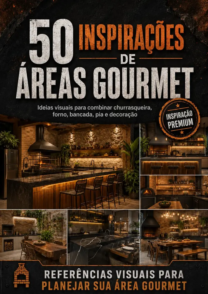 50 Inspirações de Áreas Gourmet