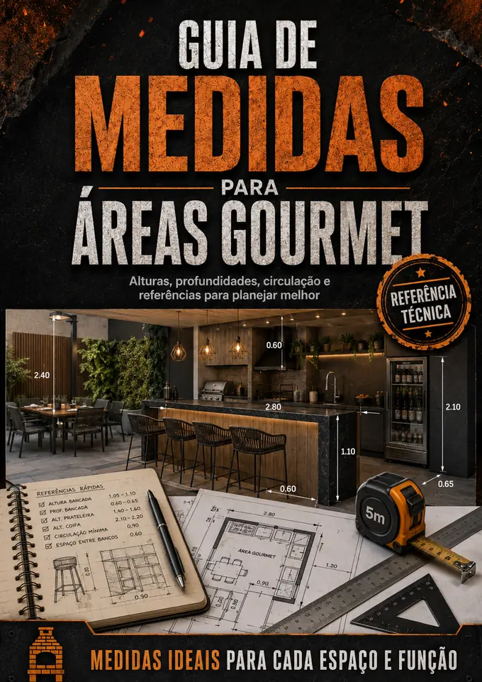 Guia de Medidas para Áreas Gourmet